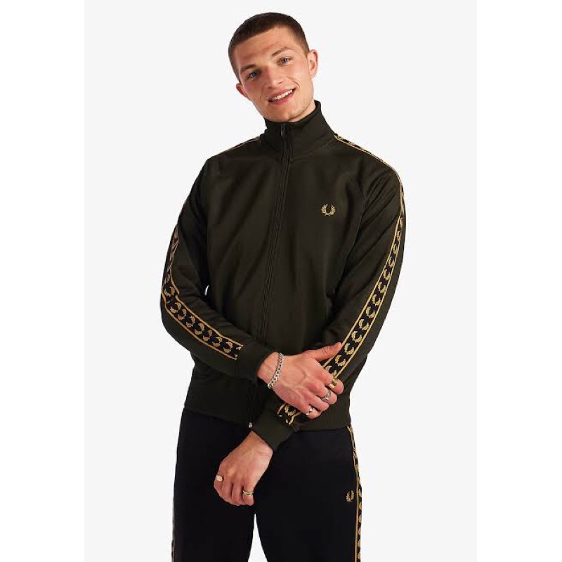 Fred Perry Golden Taped Half Zip Tracktop Original