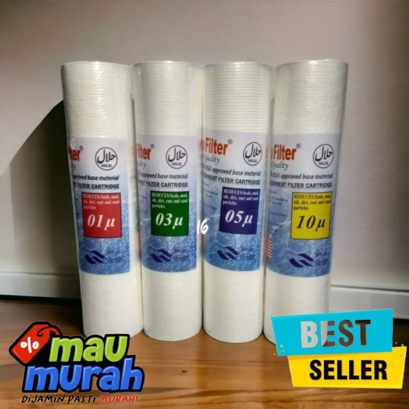 Catridge Sediment Filter Air Spun Nano 10" 0,1