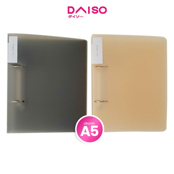 

Daiso Binder-CIS 2ring Sweet almond Shadow A5-