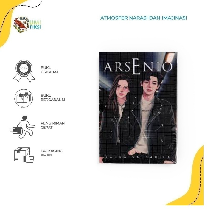 [ Promo ] Buku Novel Arsenio -  By Zahra Salsabila - Bumi Fiksi