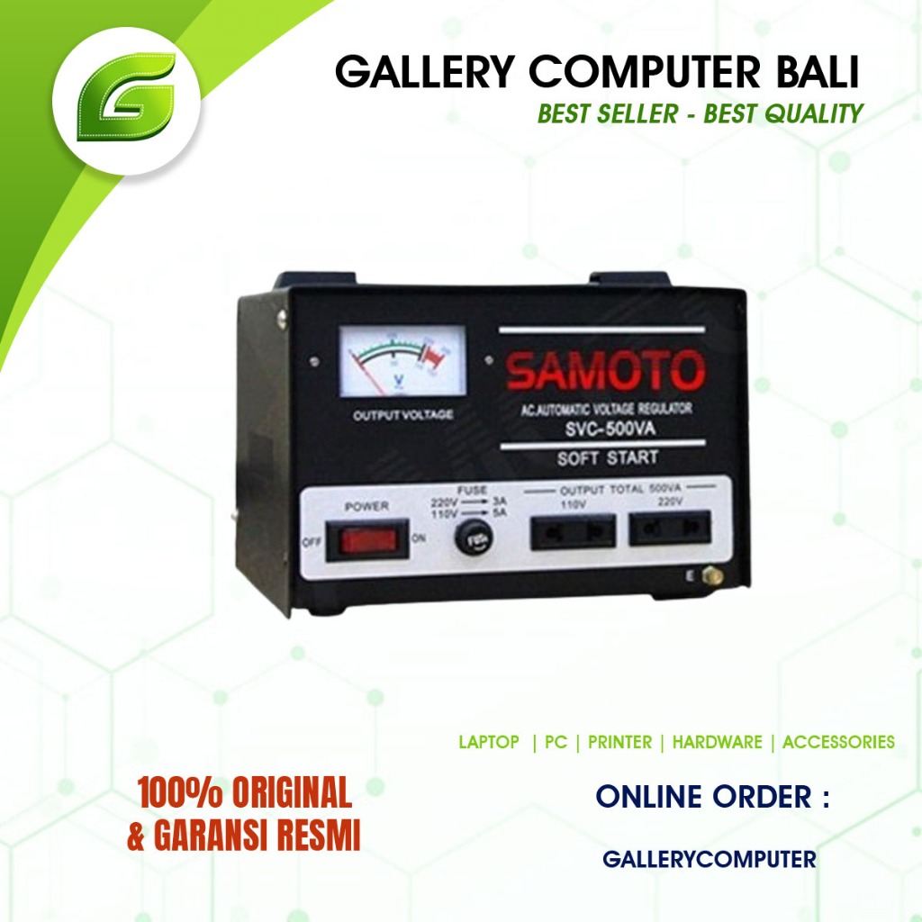 Stavolt Motor 500VA SAMOTO