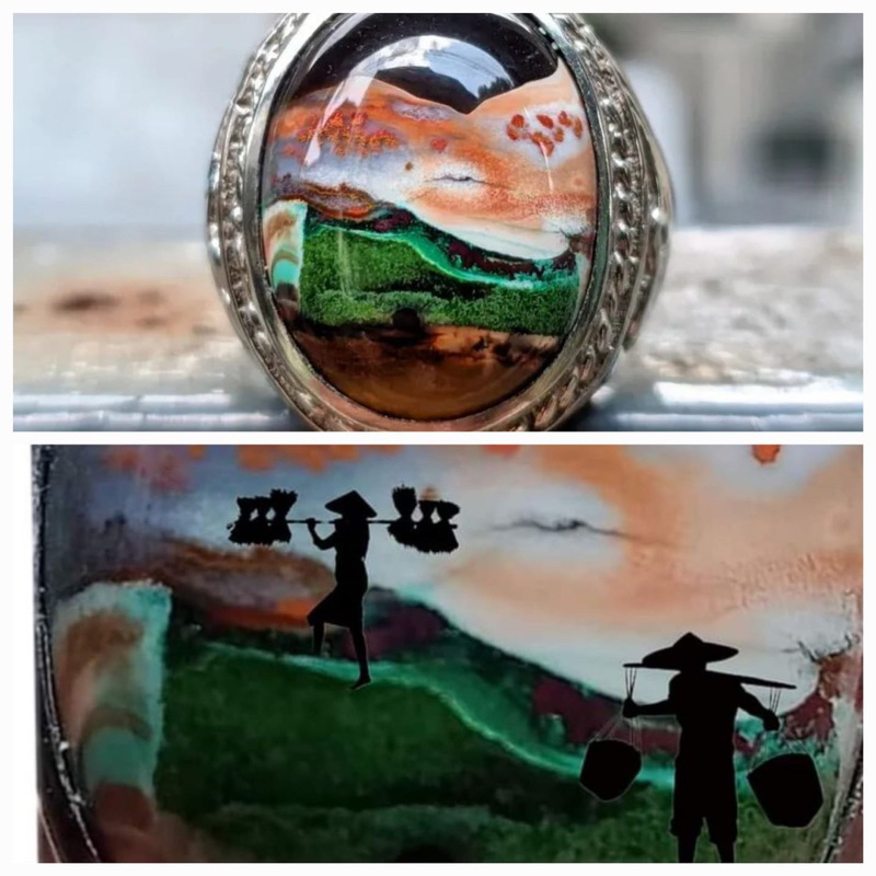 CINCIN BATU AKIK PANCAWARNA EDONG MARSIH OHEN CIANGEL DARSON KIRPAY BUKAN BACAN