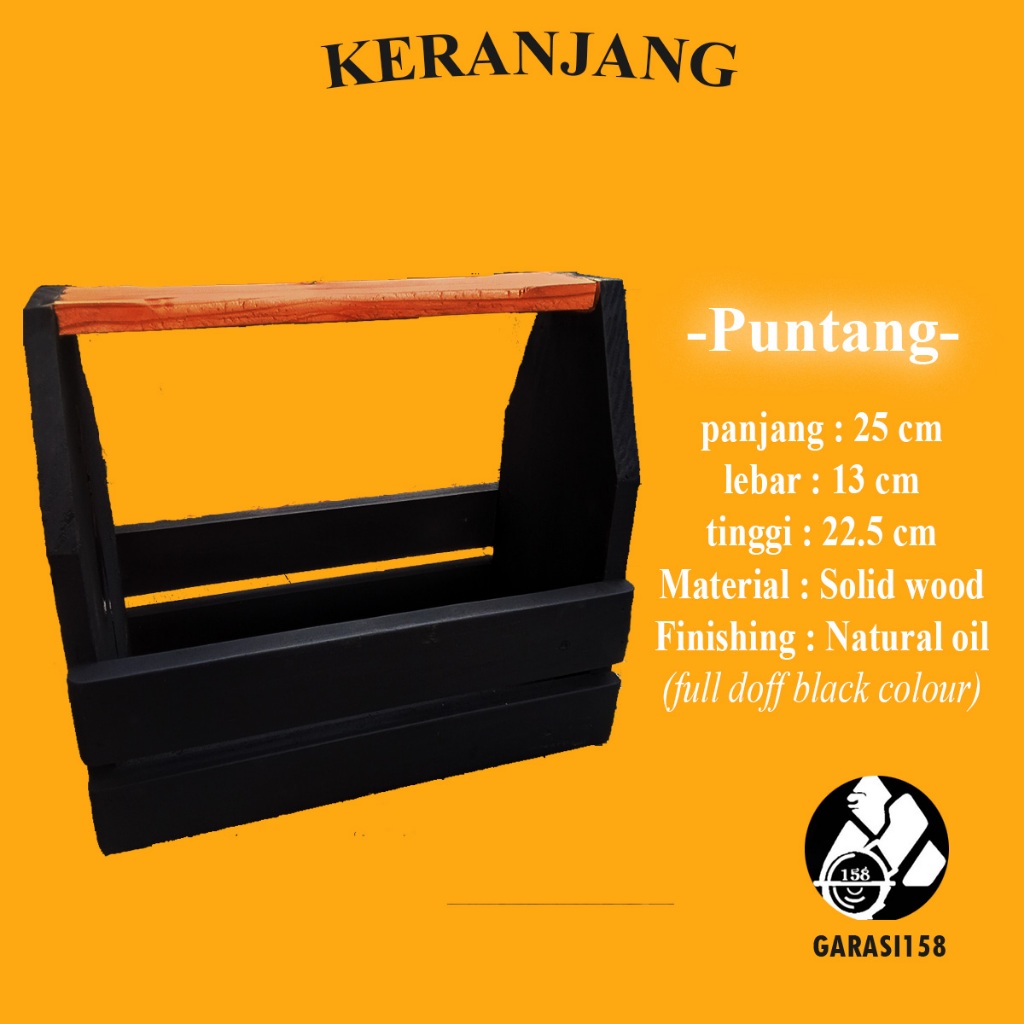 

Keranjang Kayu / Wooden Bucket / Hampers - PUNTANG