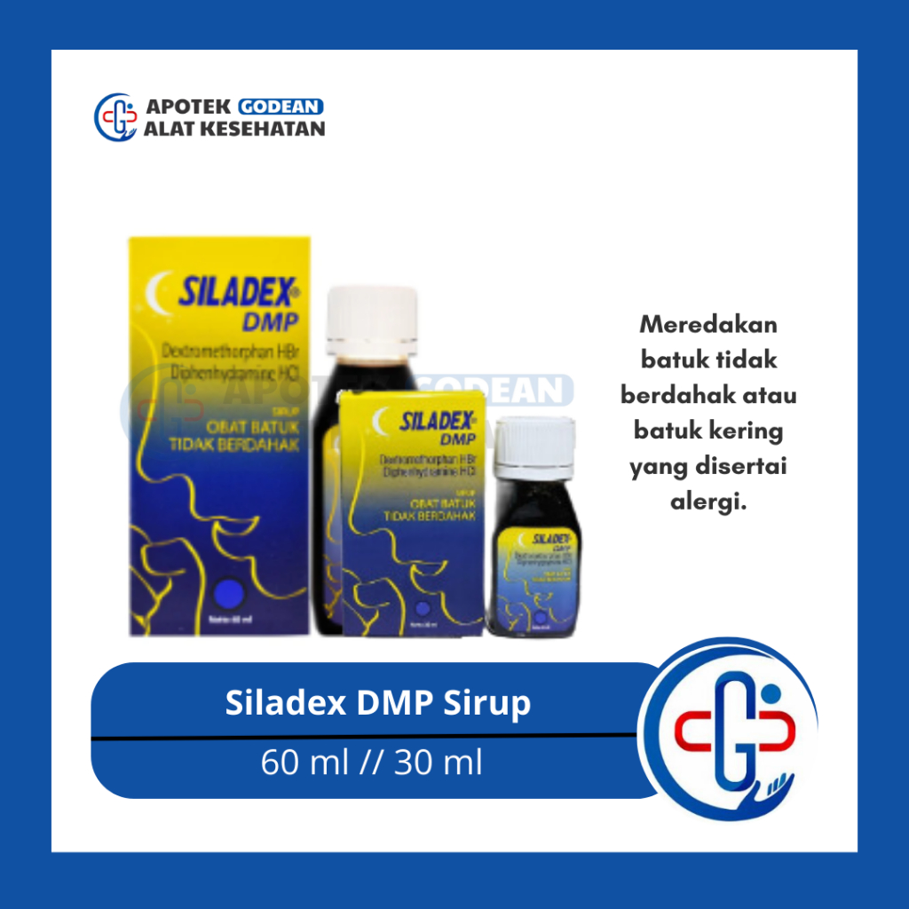 Siladex Kuning DMP - Sirup Batuk Tidak Berdahak (Jogja)