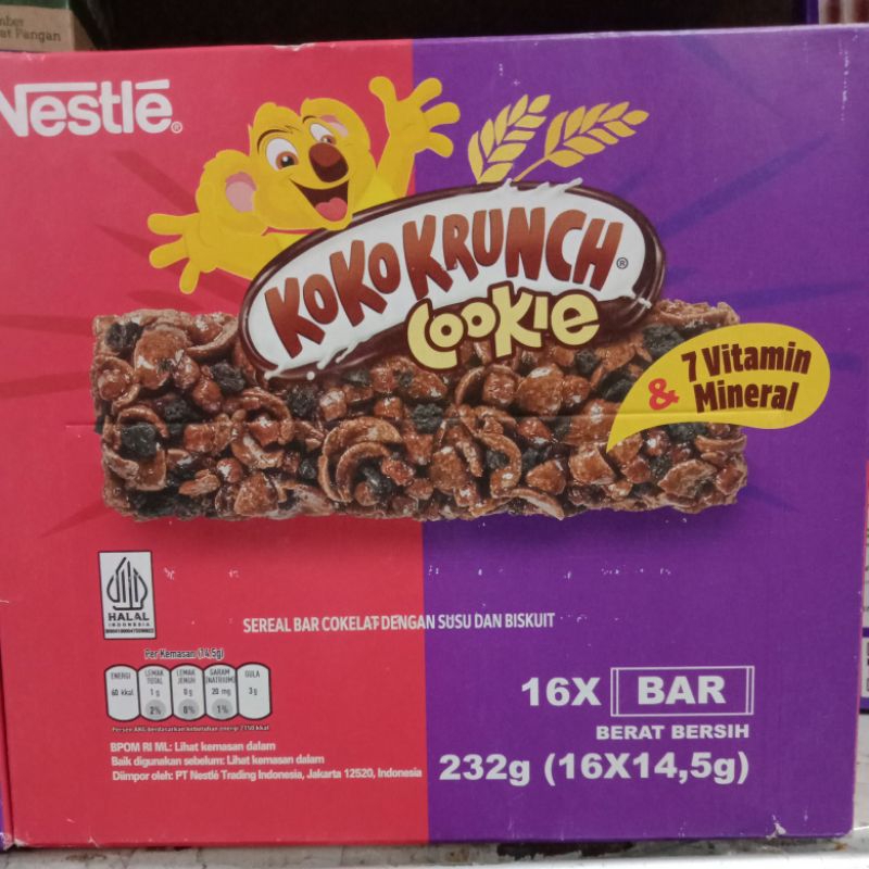 

Koko Krunch Cookie 16x14,5gr