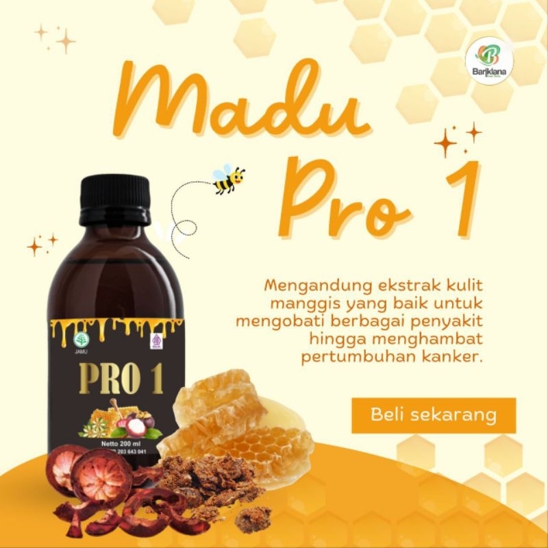 

MADU PRO-1 200G Menurunkan Kadar LDL Menunjang Kekebalan Tubuh