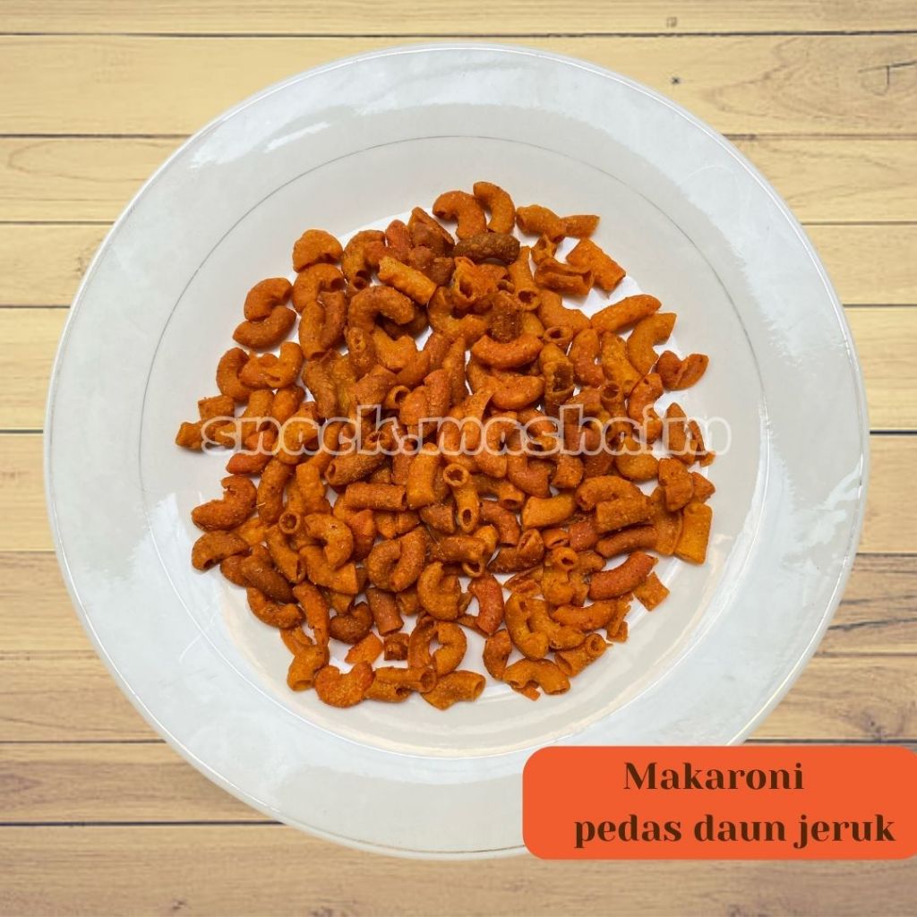 

Makaroni 500 GR pedas daun jeruk