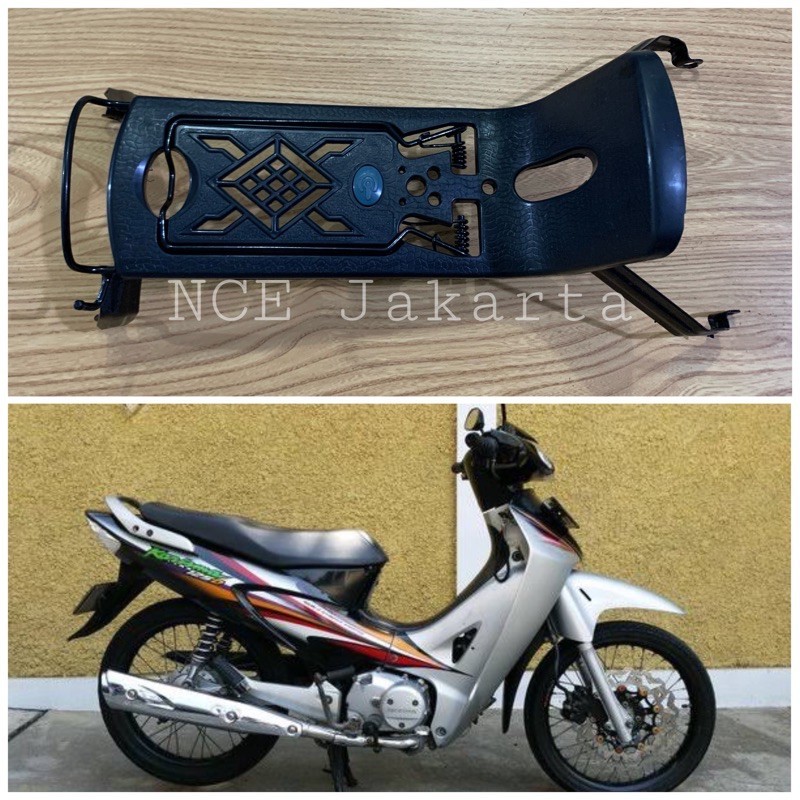 bagasi tengah karisma bagasi jepit polos hitam honda karisma