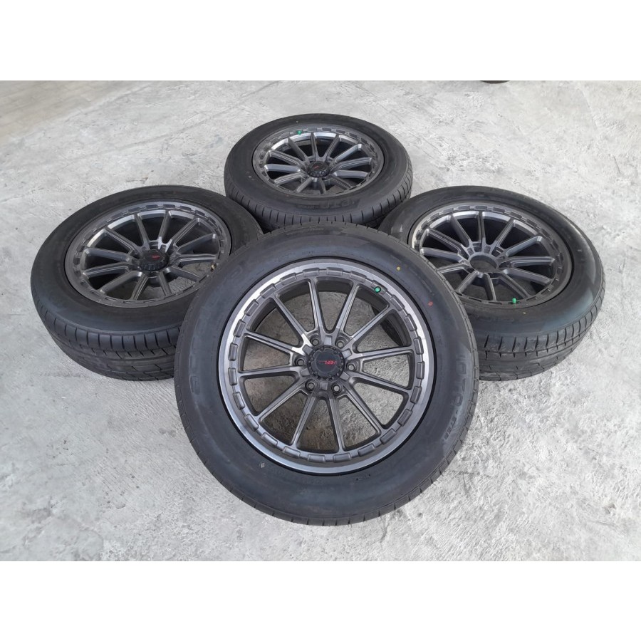 velg mobil murah pajero fortuner hilux everes type DPO 04 ring 20 pcd 6x139 plus ban