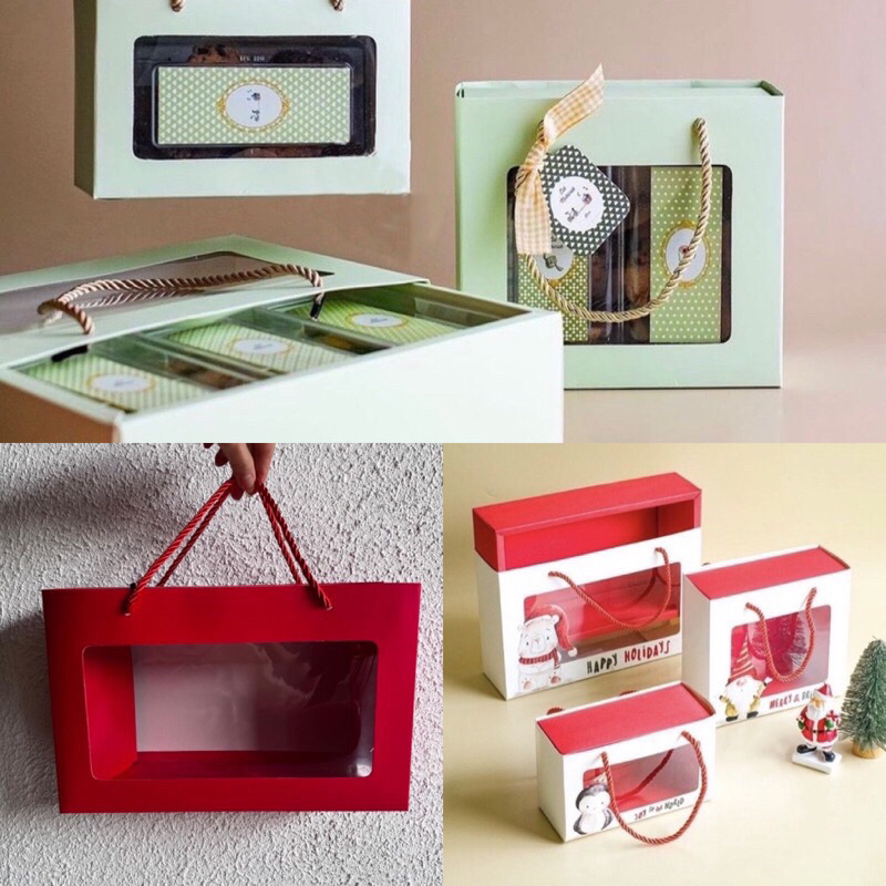 

(Min 5Pcs) Sliding Gift Box Souvenir Multipurpose - Kotak Hampers Kue Kering Idul Fitri CNY Natal