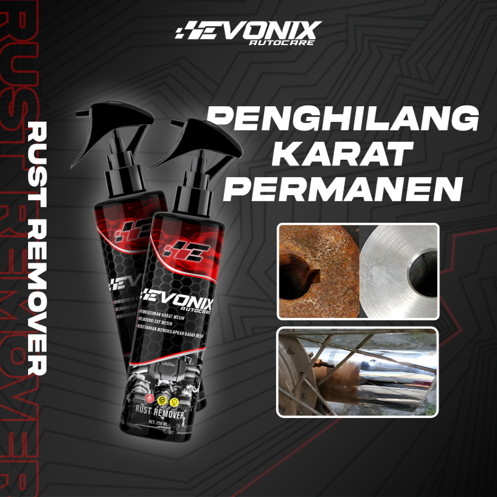 Evonix Rust Remover Penghilang Karat Mesin Body Velg Mobil