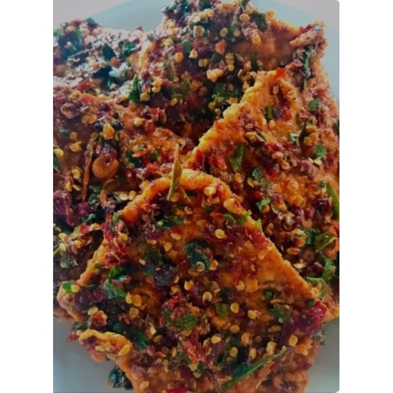 

kripik tempe daun jeruk