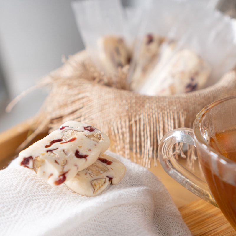 

NOUGATKU ALMOND CRANBERRY 100gr || PERMEN NOUGAT || NOUGAT CANDY