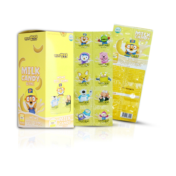 

PORORO Only Milk Candy Banana Flavor - Permen Rasa Susu Pisang 1 Box