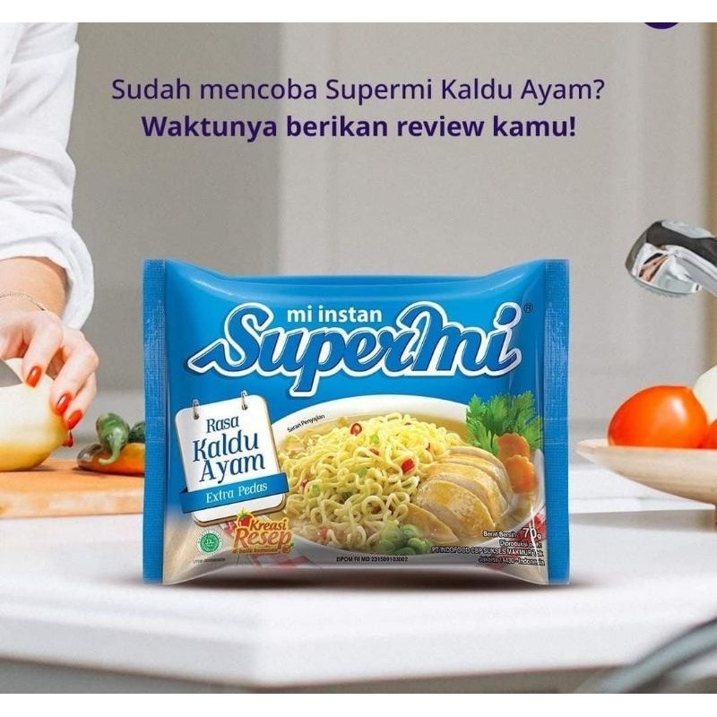 

Supermie Kaldu Ayam Ecer