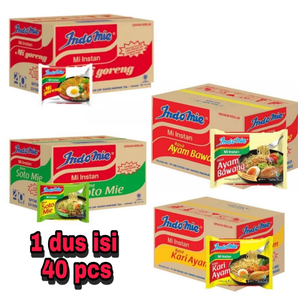 

INDOMIE PER KARTON (ISI 40PCS)