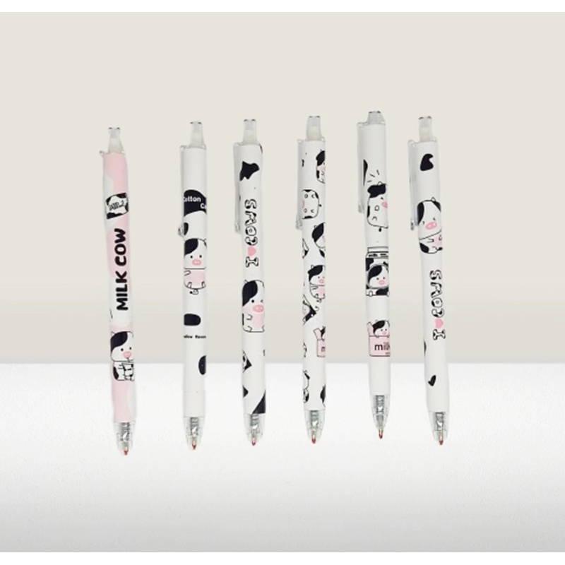

RANDOMSTOREVY Pulpen Gel Mekanik Lucu Karakter / Set Pulpen Gel 6 Pcs / Ballpoint Mekanik Pulpen Set Isi 6 PCS / Pulpen Gel Lucu