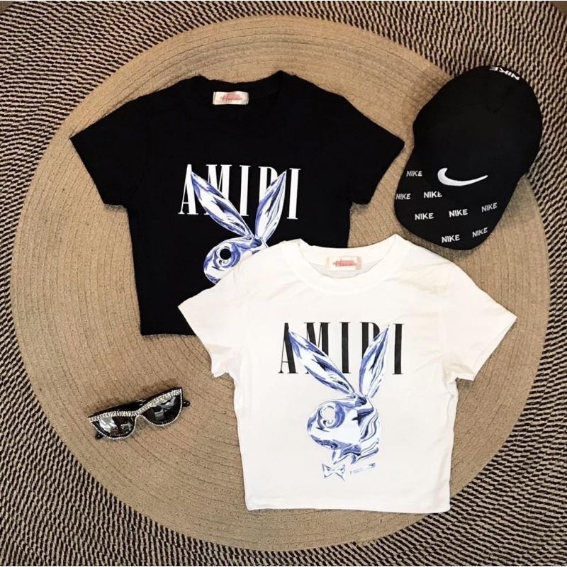 SC-6250 KAOS CROP TOP IMPORT BKK | Baju Kaos Crop Import Crop Top Baju Bkk Baju Bangkok | Summer Col