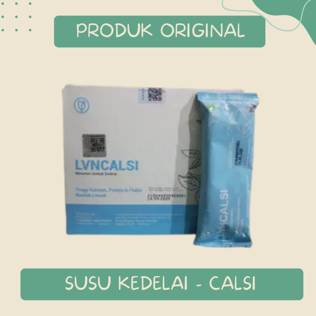 SUSU BUBUK - SUSU KEDELAI - CALCIUM - GIZI ANAK - 100% ORIGINAL - 1 BOX ISI 10 SACHET