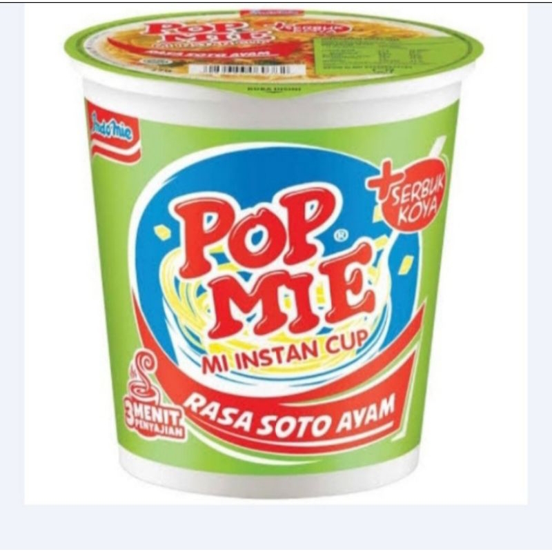 

Pop Mie Mi Instan Soto Ayam Cup 1pc