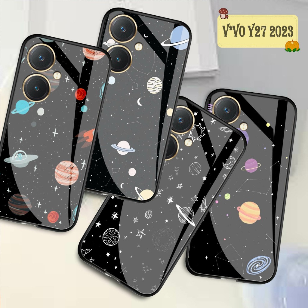 Case Kaca VIVO Y27 - Kesing Hp VIVO Y27 - Case Kaca Kilau VIVO Y27 - Case VIVO Y27 (GC204)