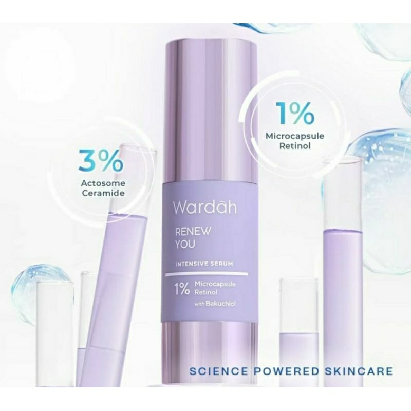wardah renew you intensive serum retinol