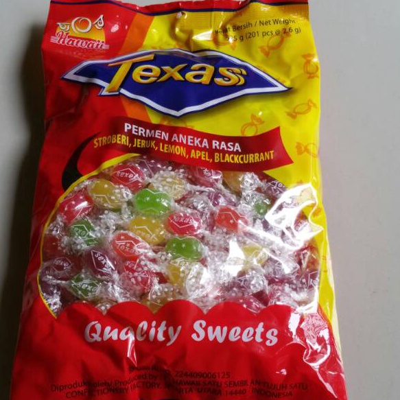 

Promo Permen TEXAS Lilyput Bag 525 Gr (201 BUTIR) Harga Termurah