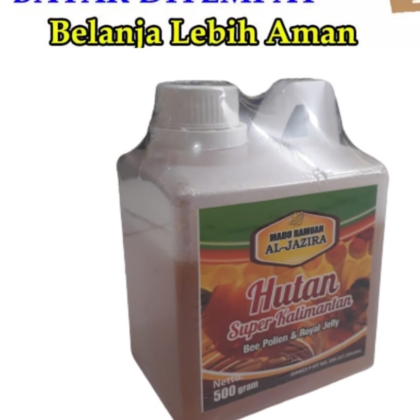 

Terbaru Madu Hutan Super Kalimantan 500gr /Bepollen Royall Jelly plus Ready Stok