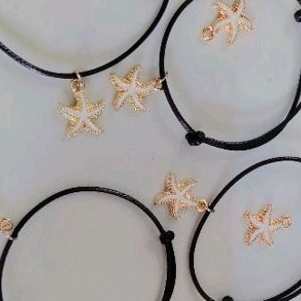 gelang liontin bintang laut