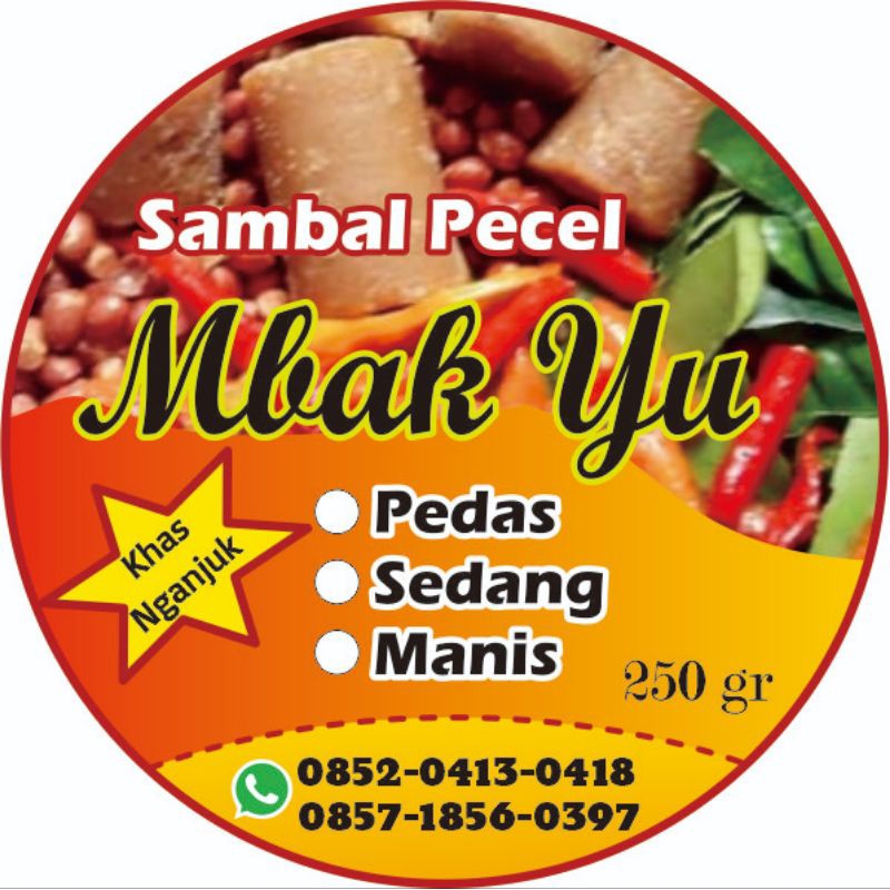

Sambel pecel nganjuk (MBAK YU)
