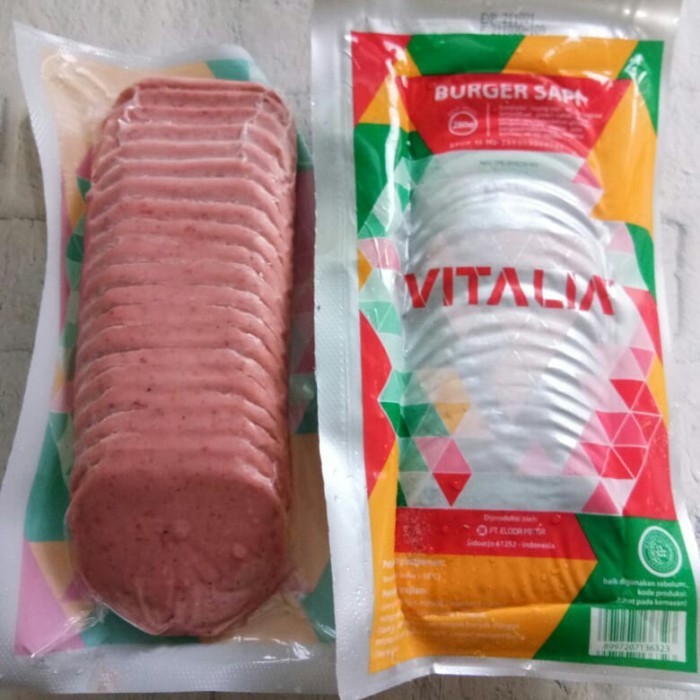 

vitalia beef burger 280gr 20 slice