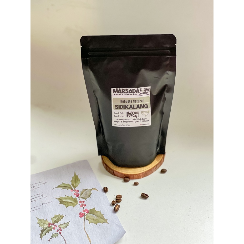 

Kopi Robusta Sidikalang Premium Quality Tersedia Bubuk dan Biji Kopi Kemasan 200 gram