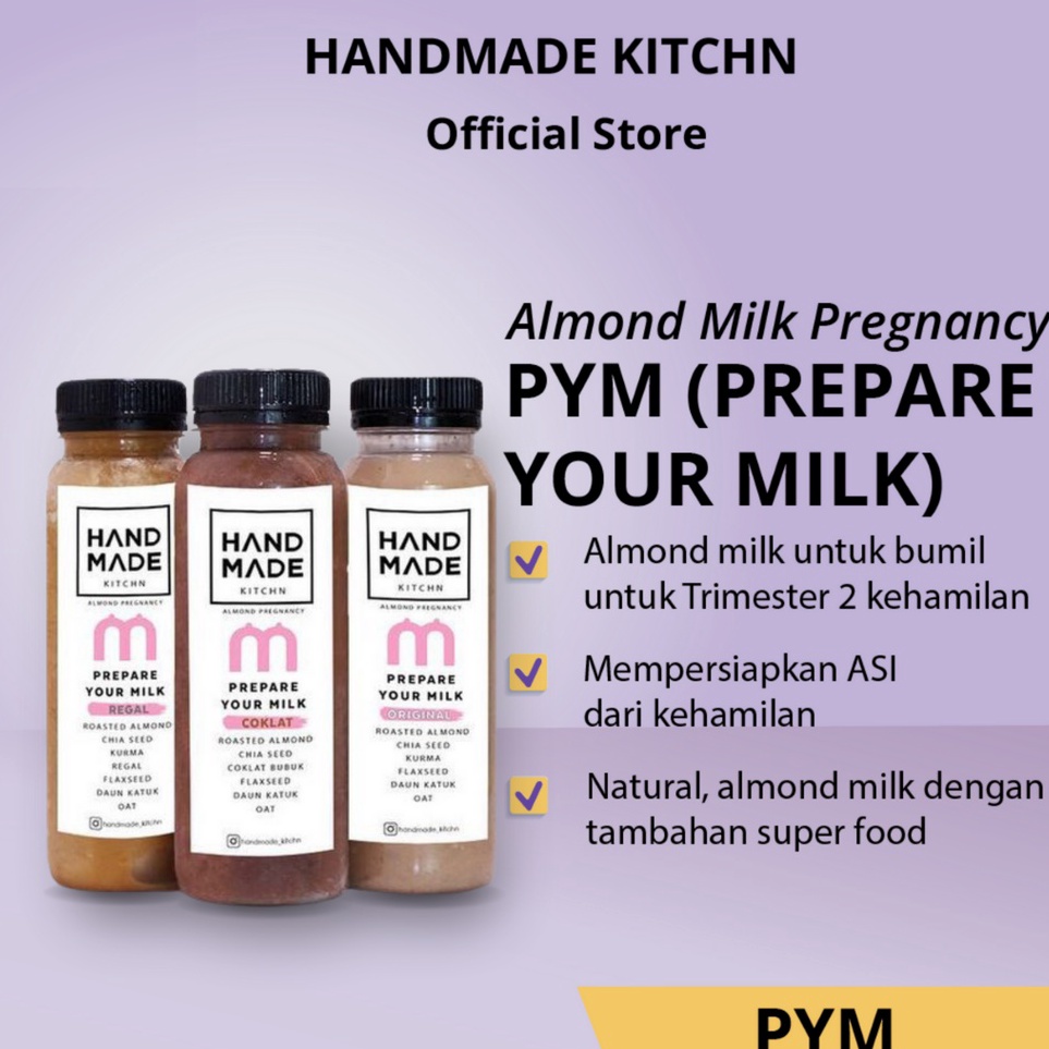 

Stok Banyak HANDMADE KITCHN Almond Milk PYM (Bumil Trimester 2) Kirim Sekarang