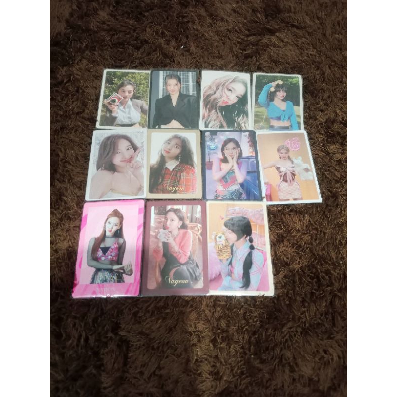 Photocard official Twice pob