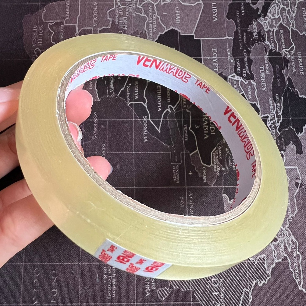 

Model Terkini.. 12 PCS / SELOTIP KECIL / 1/2 INCH x 100 YARD / 12 MM 39