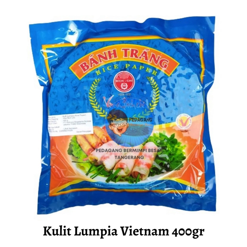 

➮➟✤ Banh Trang Rice Paper 400gr 22cm / Kulit Lumpia Vietnam Ready