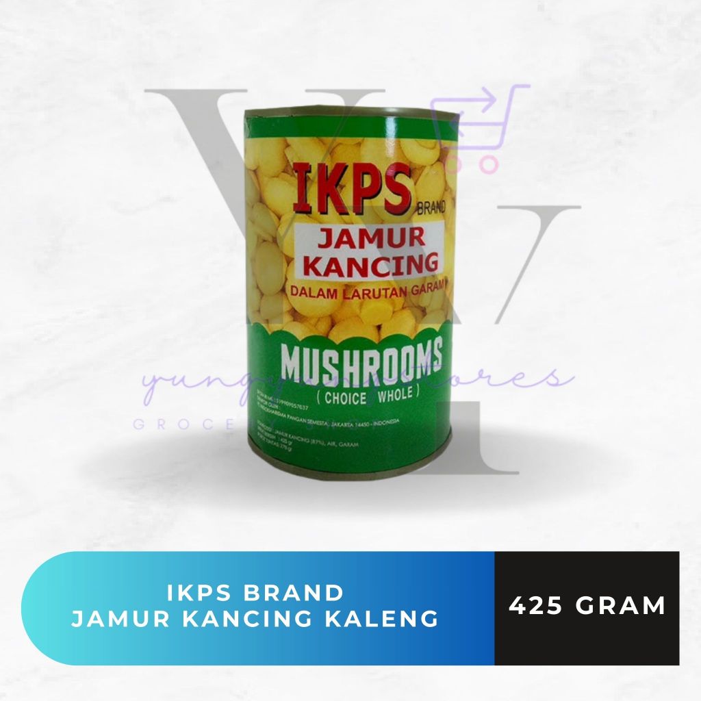 

IKPS Jamur Kancing Kaleng / Moku / Champignon Mushroom 425 gram