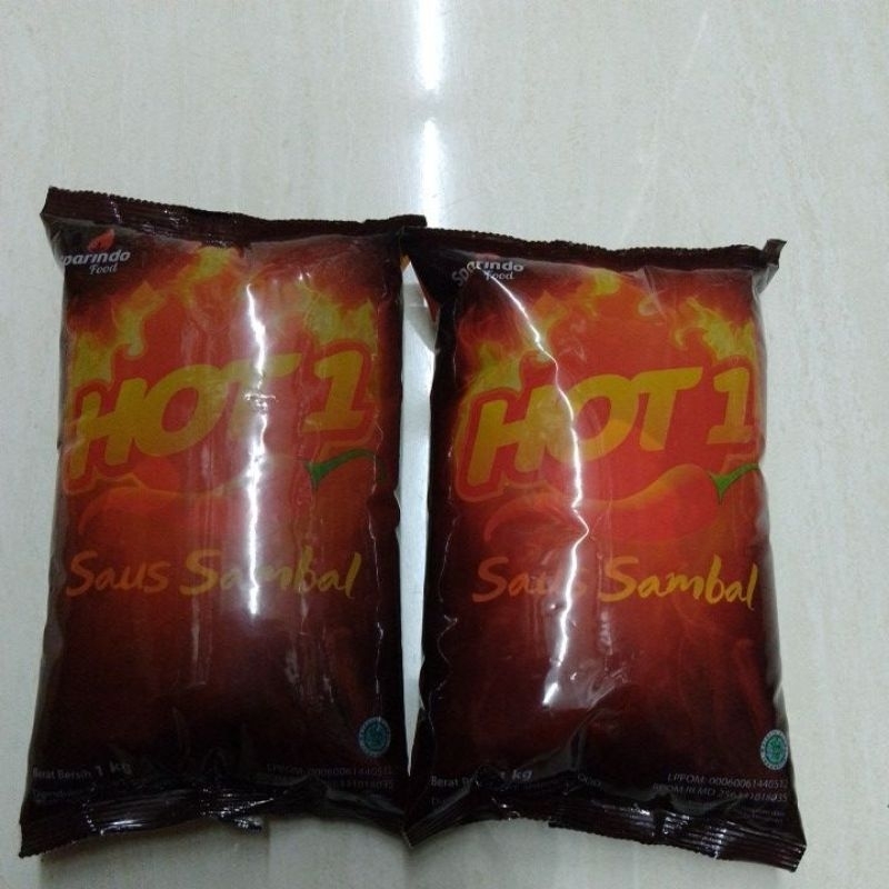 

Saus sambal Hot1 1Kg