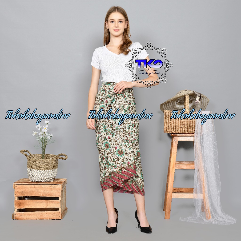 TOKOKEBAYAONLINE - ROK LILIT BATIK/ROK LILIT BATIK MODERN/ROK LILIT KEBAYA/ROK BATIK MODERN/TANJUNG 