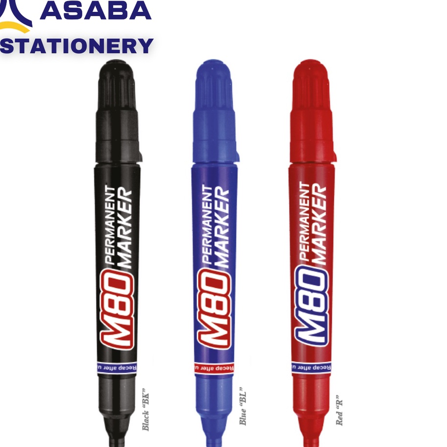 

Seller Asaba Stationery - Zebra Permanent Marker/ Spidol Permanent M-80 Ready Stok