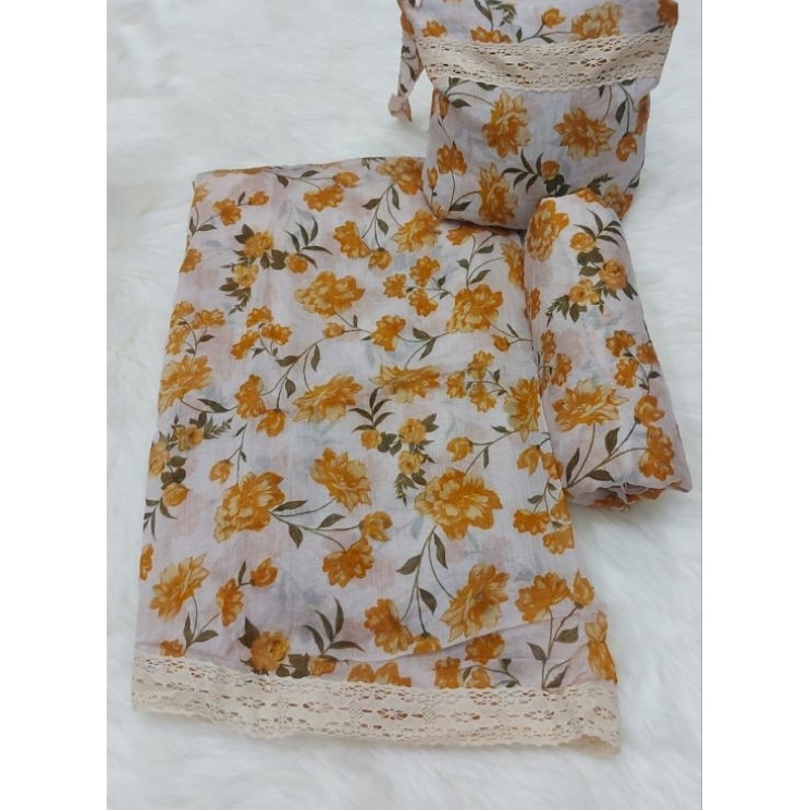 Baru Mukena Katun Silky Premium Senada {D}