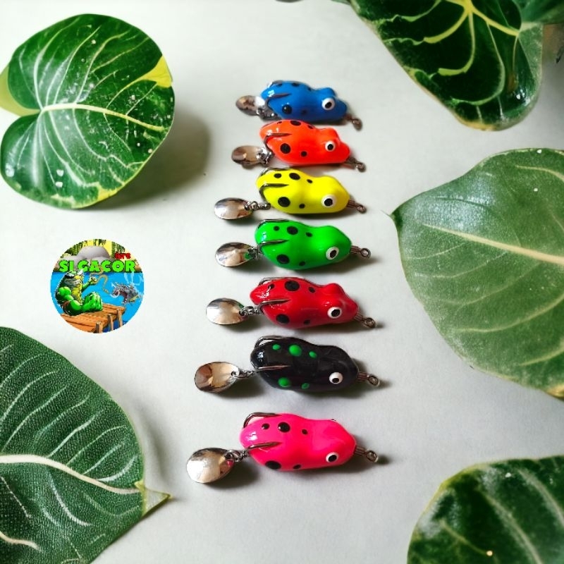 soft frog umpan casting ikan gabus umpan tiruan