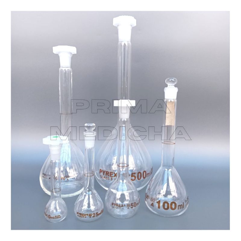 Labu Ukur PYREX / Labu Takar / Volumetric Flask