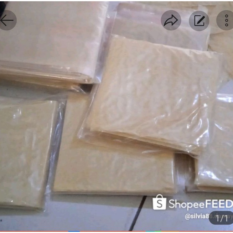 

Harga Termurah Baru Kulit Tahu UK 10x10cm Warna MIX (Putih dan Coklat) Isi 50 Lembar Terkini