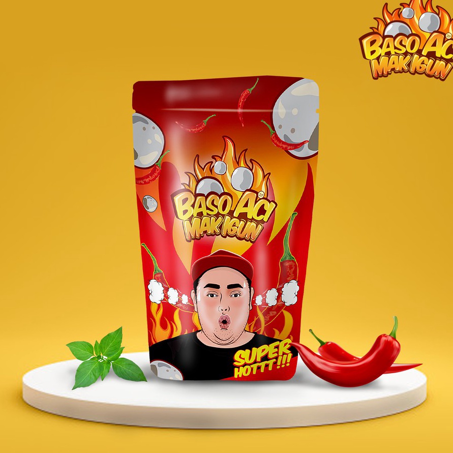 

ZFQH7614 【Penjualan Terbaik】COD BASO ACI MAK IGUN VIRAL ORIGINAL PUNYA IVAN GUNAWAN