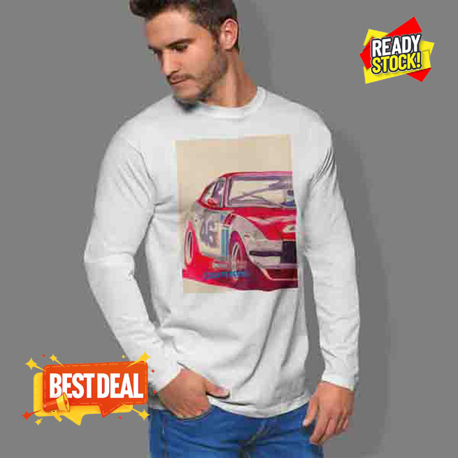 Kaos Tangan Panjang Datsun Bre 46 Tshirt 100% Cotton Kombed 30s