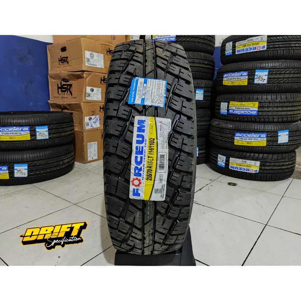 BAN MOBIL SEMI LAPANGAN UKURAN 235/70 R15 FORCEUM ATZ