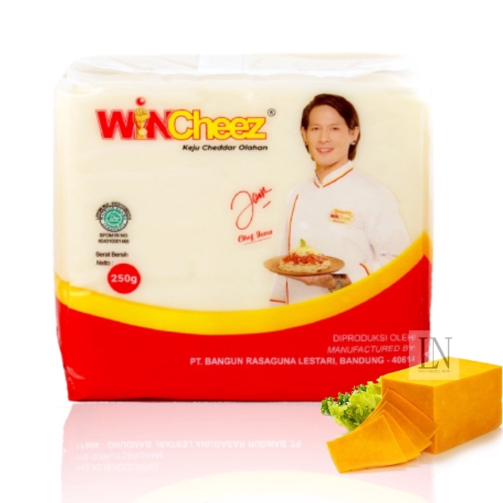 

『PENJUALAN CEPAT』⚡BEST SELLER⚡ Keju Wincheez Cheddar 250gr - PACK PABRIK