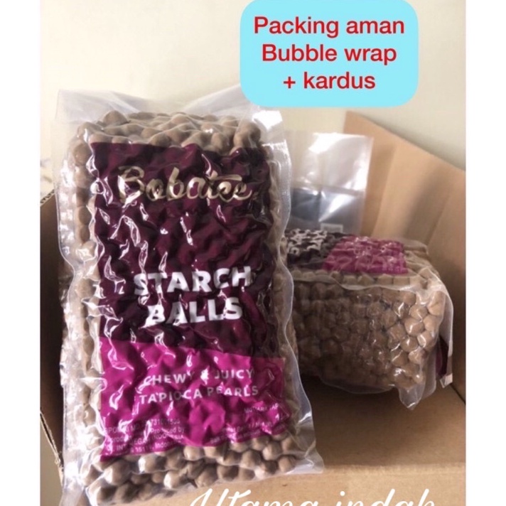 

HHMD7670 【MEGA SALE】 Bobatee 1kg / boba pearl / bubble pearl / topping boba