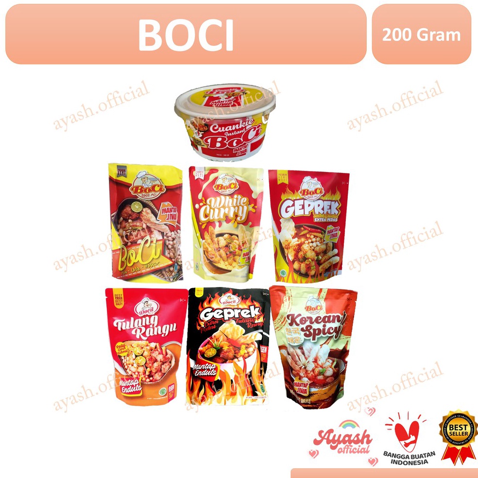 

✨ Boci Baso Aci Mantap Jiwa Best seller